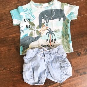 Shirt and shorts combo